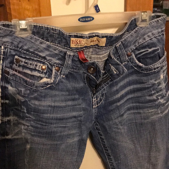 Bke Sabrina stretch capris size 30 - Picture 2 of 8